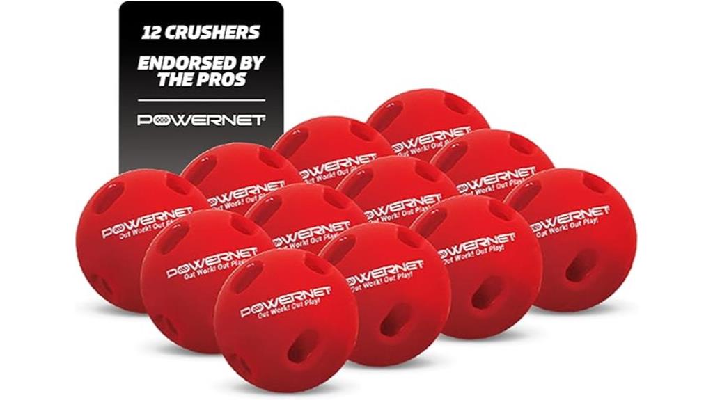 crushing training for baseballs