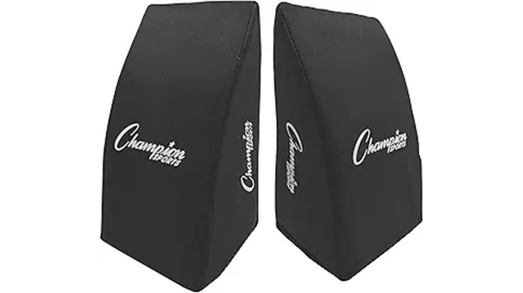 cushioned catchers knee support