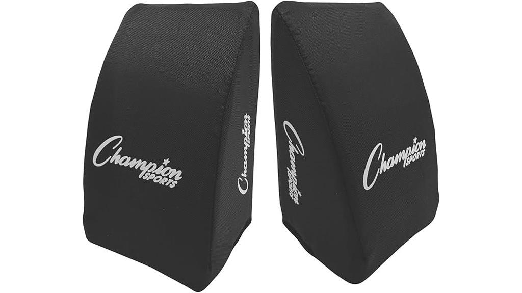 cushioned catchers knee support
