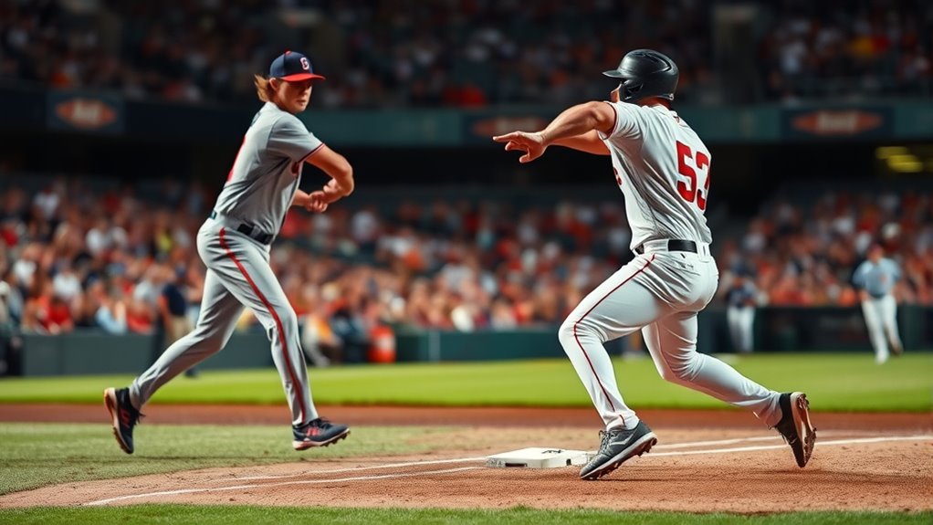 deceptive timed baserunning strategies