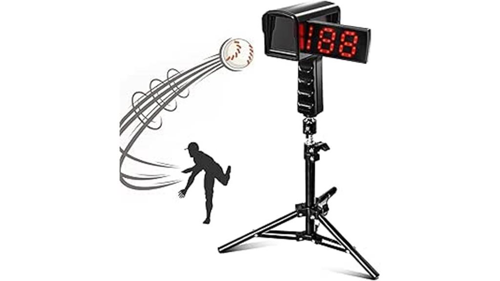 digital baseball speed monitor