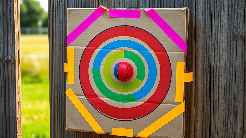 diy cardboard target practice