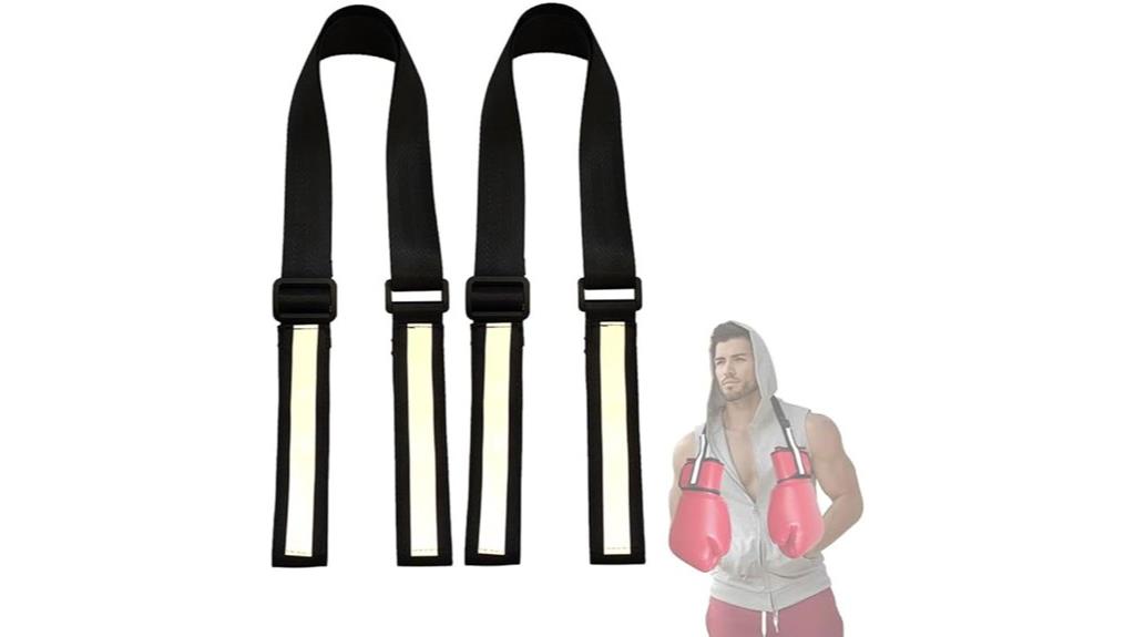 dual boxing gloves strap