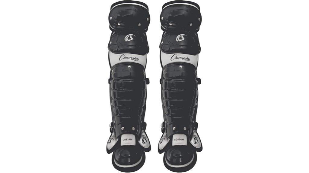dual knee shin protection