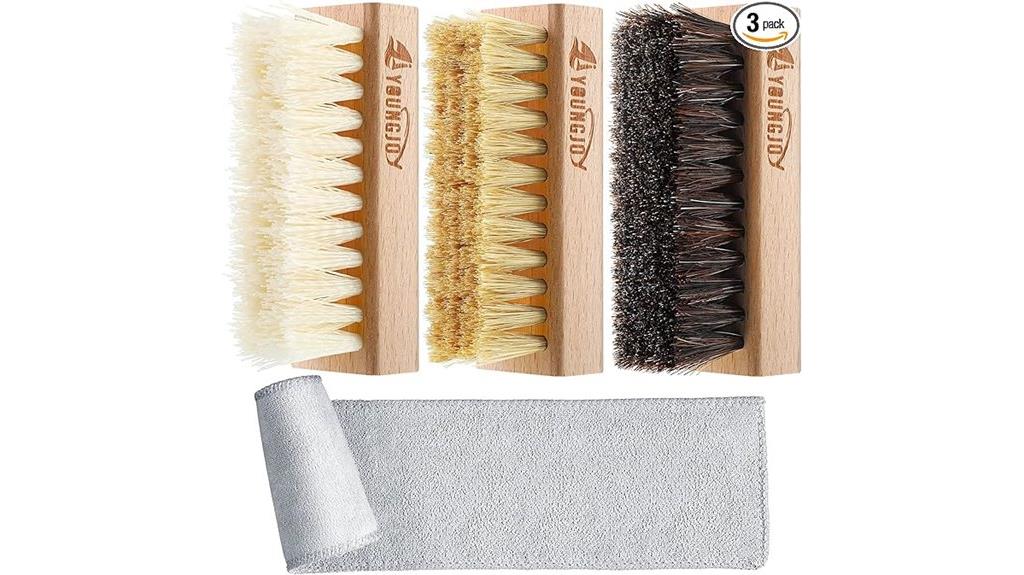 dual sided sneaker cleaning set