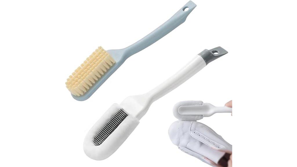 dual sneaker cleaning brushes