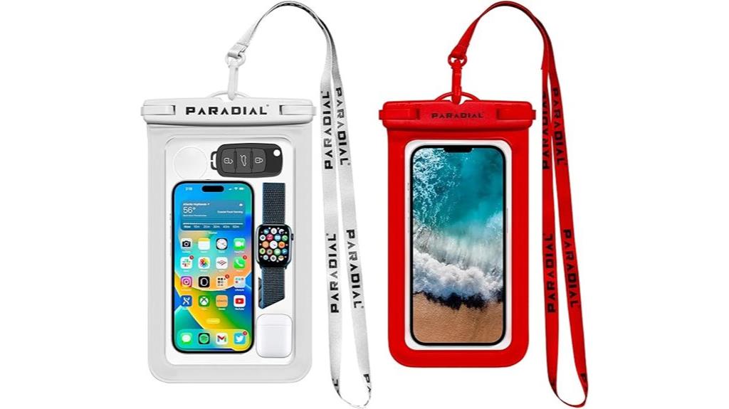 dual waterproof phone cases