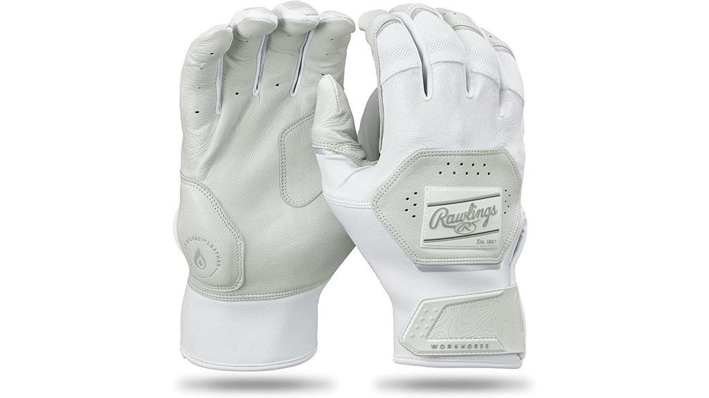 durable rawlings batting gloves