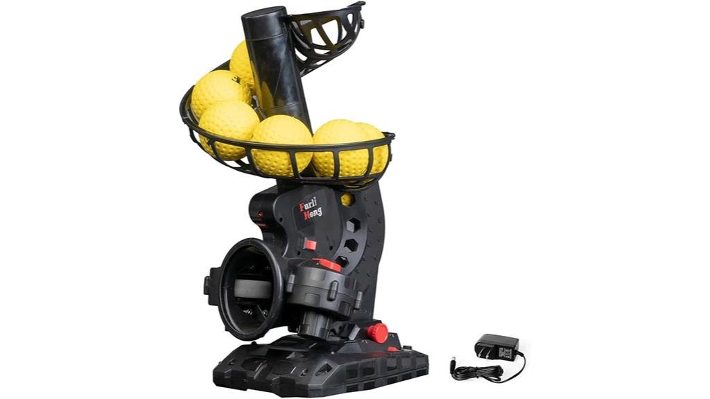 electronic baseball pitching machine