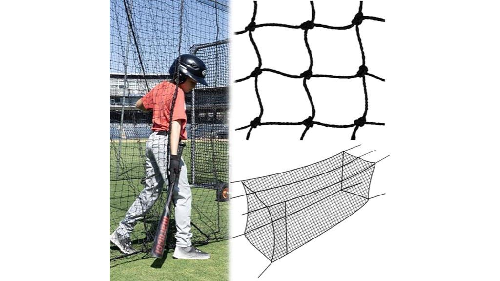 enclosed batting cage doors