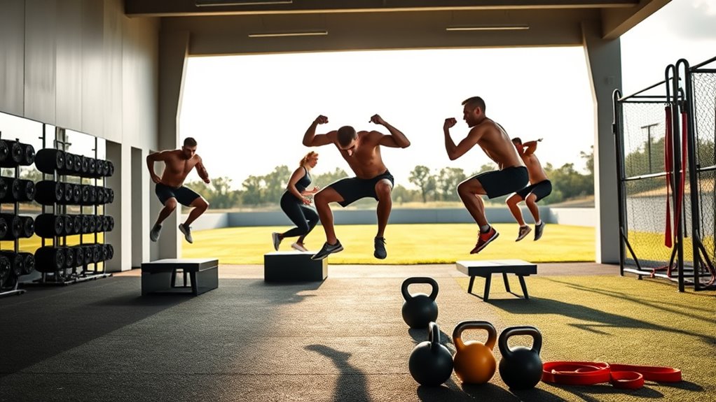 explosive power through plyometrics