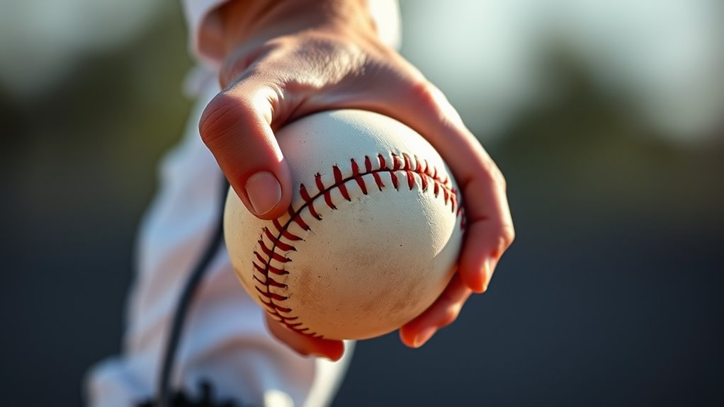 fingertip grip with correct alignment