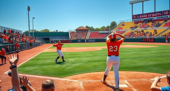 first softball game tips