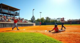 first softball game tips