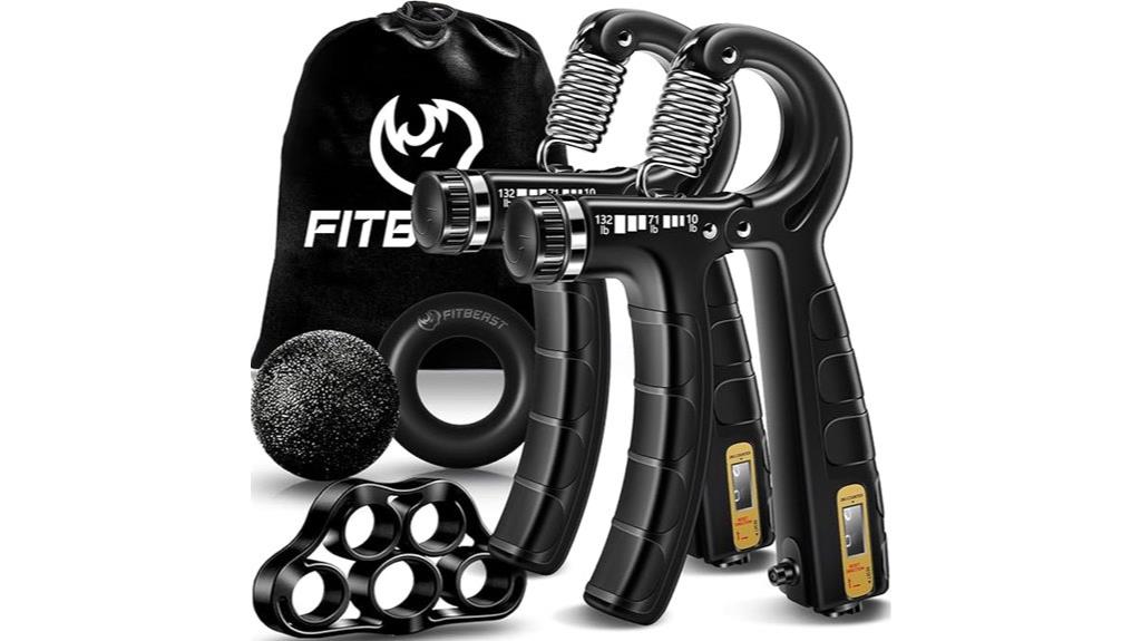 five piece hand grip kit