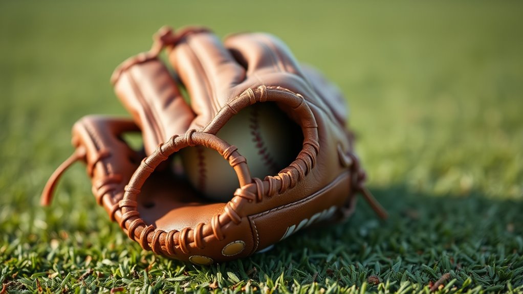 flexible responsive infield glove