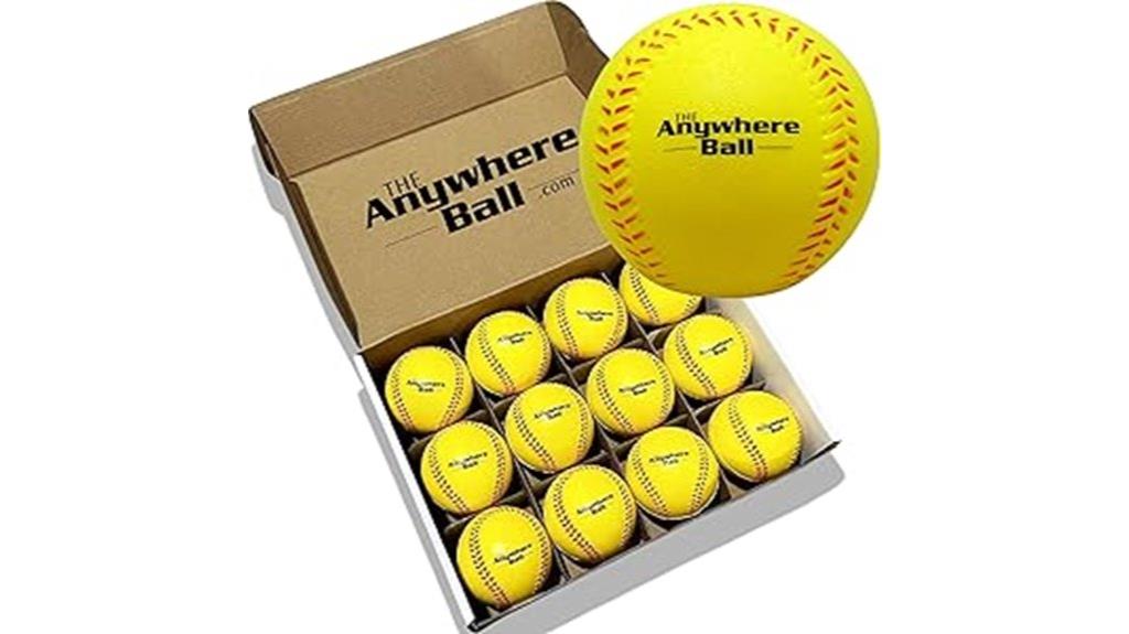 foam baseballs 12 pack