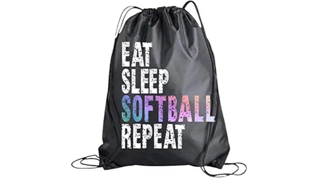 girls softball bag