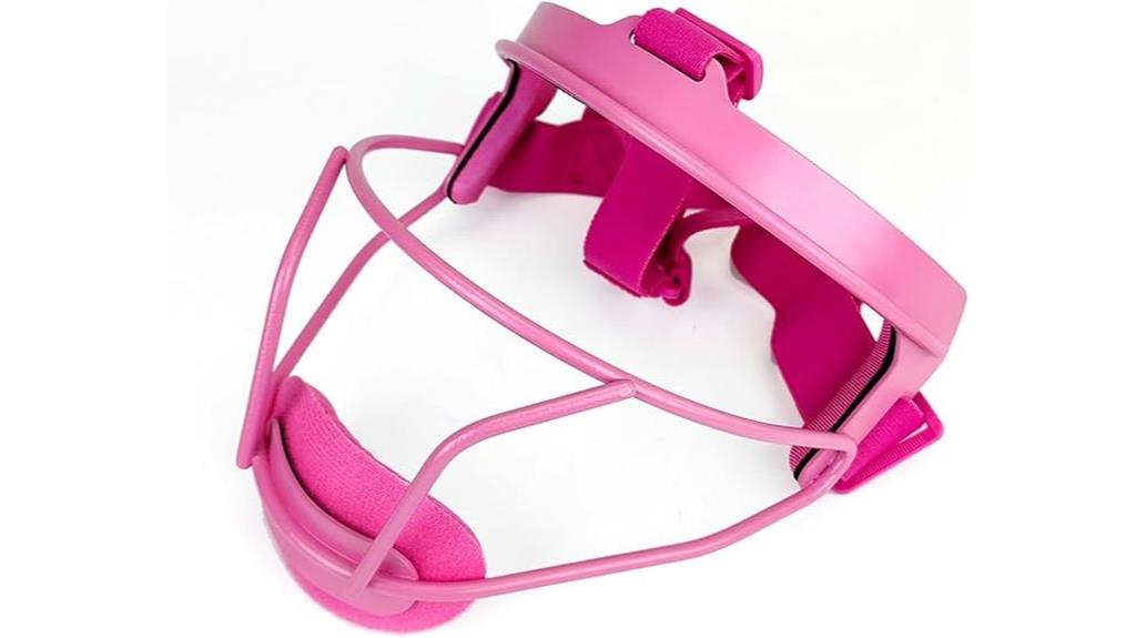 girls softball face mask