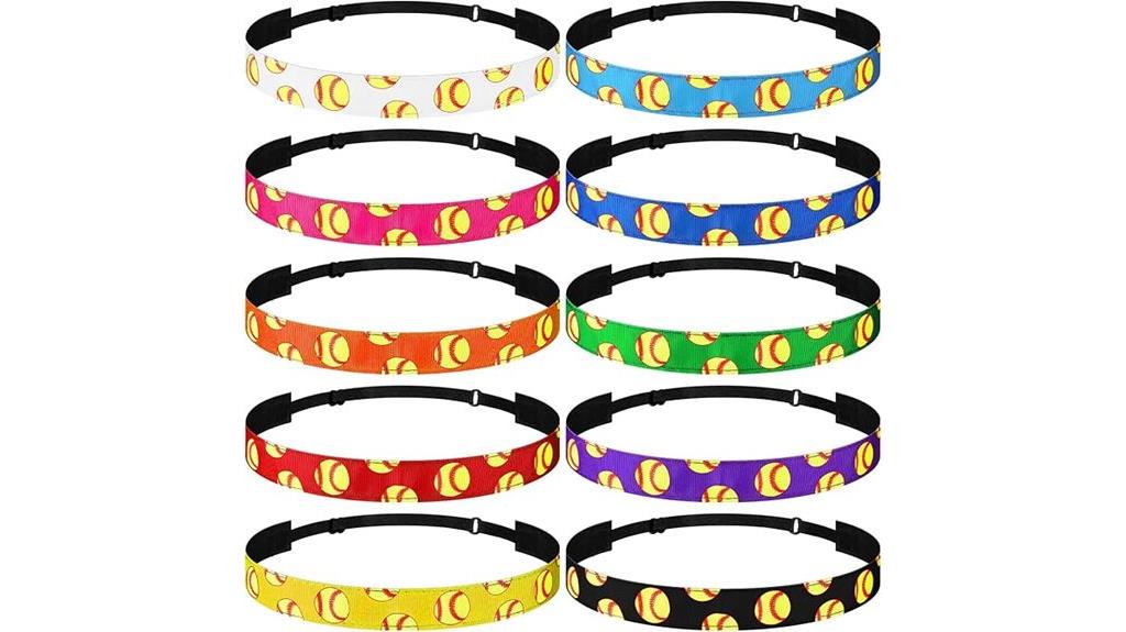 girls softball headbands