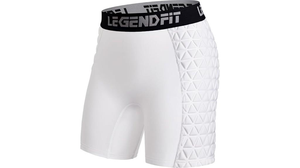 girls softball padded shorts