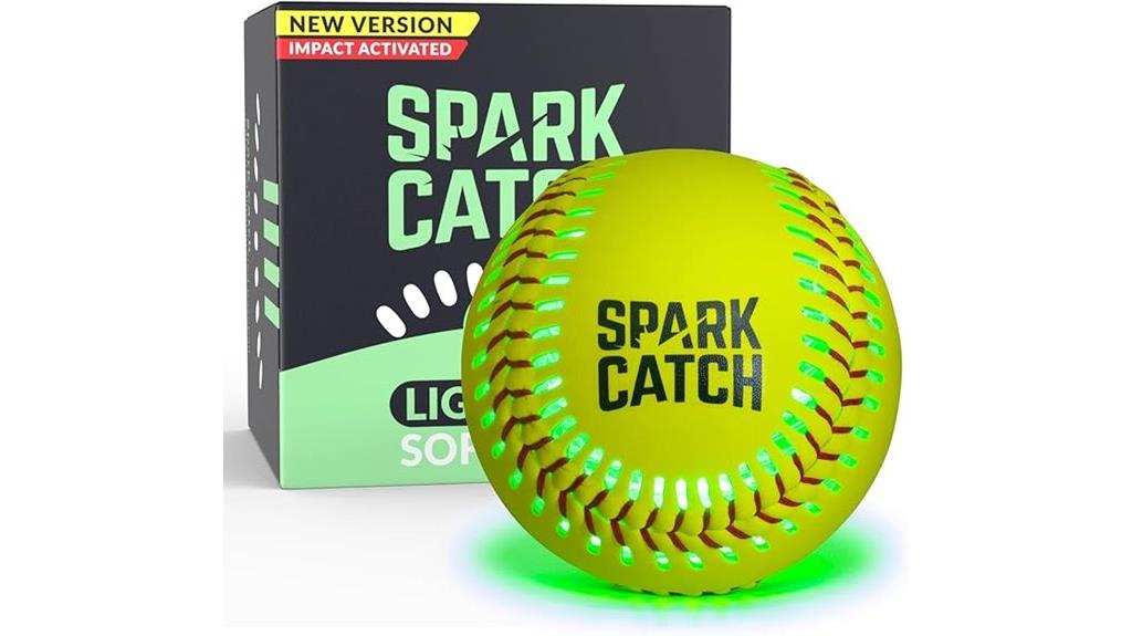 glow in the dark softball