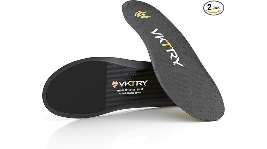 gold carbon fiber insoles