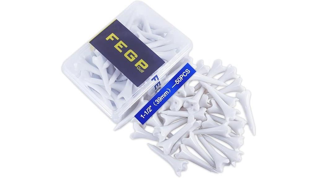 half inch plastic golf tee