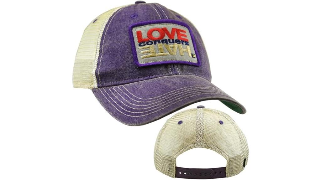 hat promoting love victory