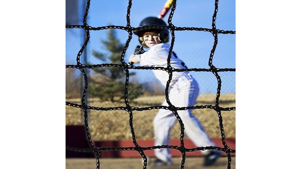 heavy duty baseball cage nets