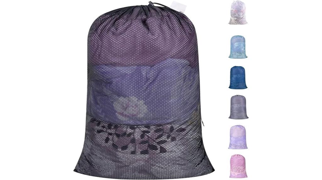 heavy duty diamond mesh laundry bag