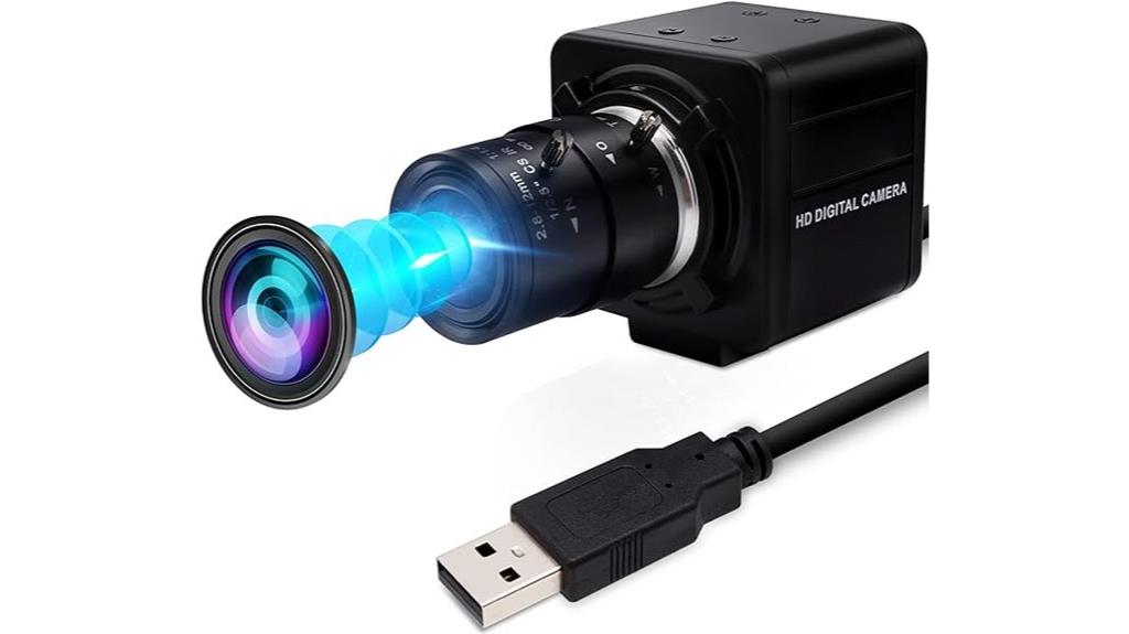 high resolution webcam with zoom