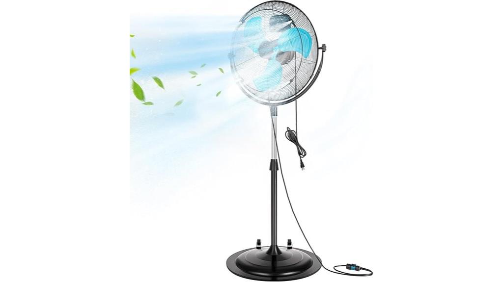 high velocity outdoor fan