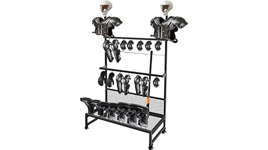 hockey gear drying rack
