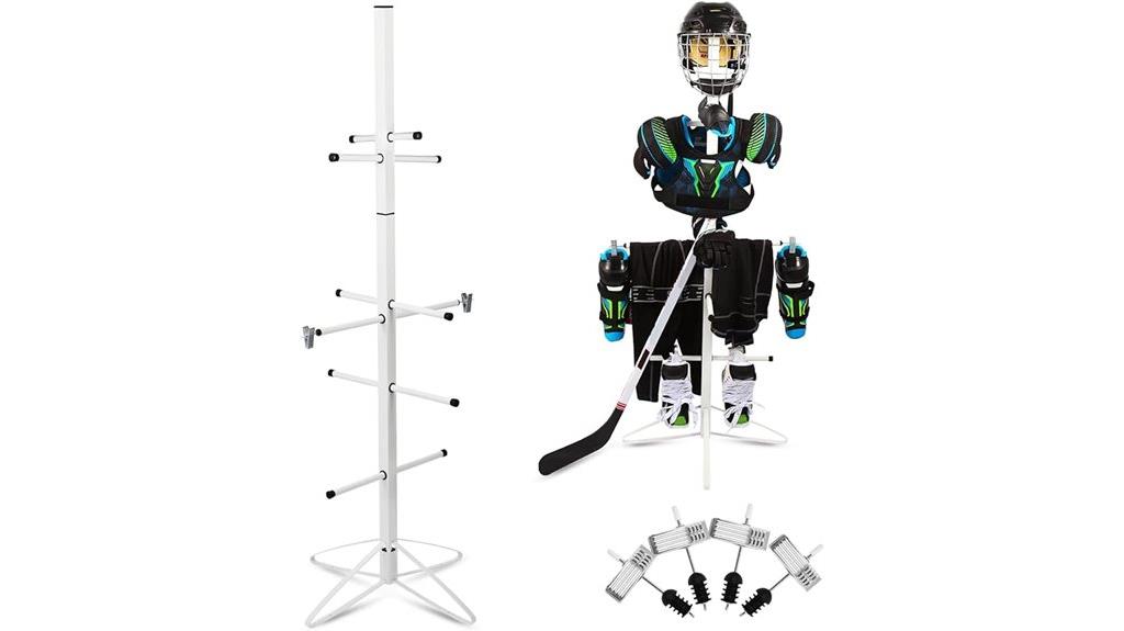 hockey gear drying rack