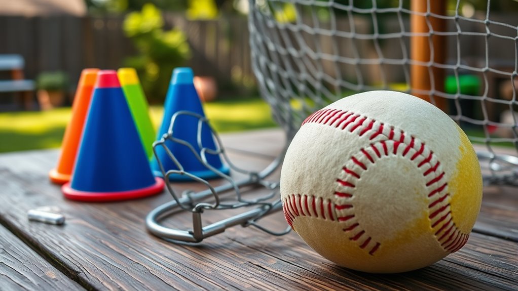 homemade softball practice tools