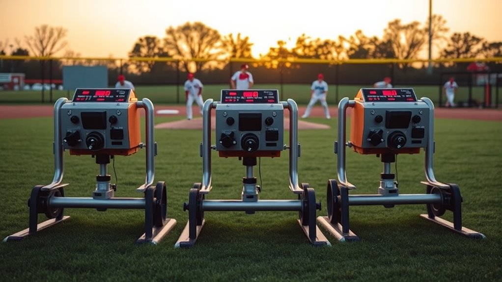 important pitching machine features