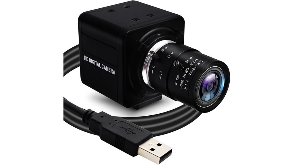 industrial video camera zoom