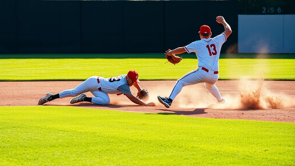 infield defensive play techniques