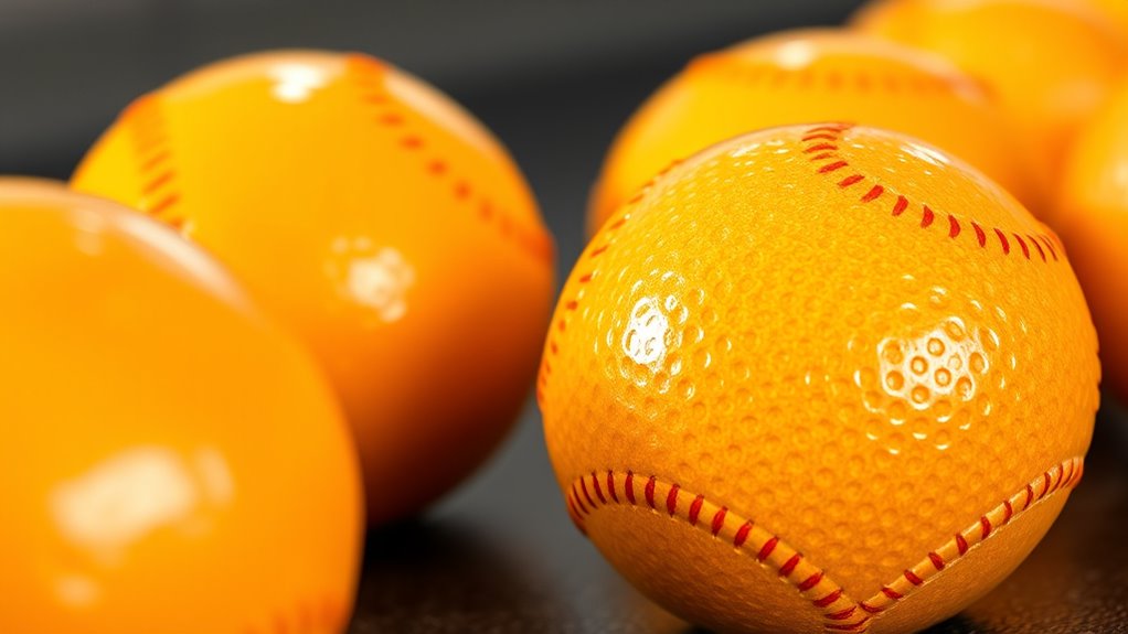 key factors for softball balls