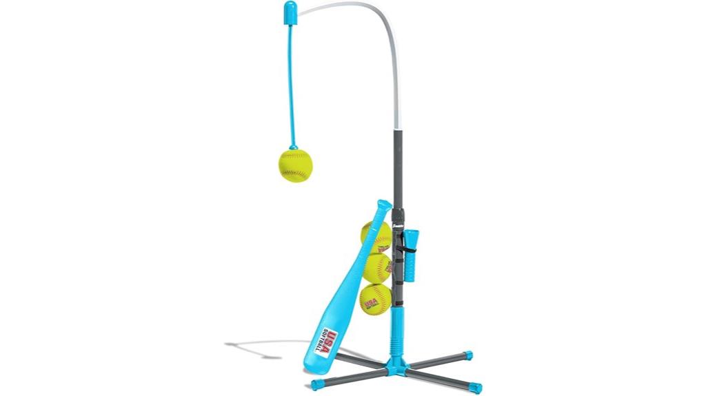 kids adjustable batting tee