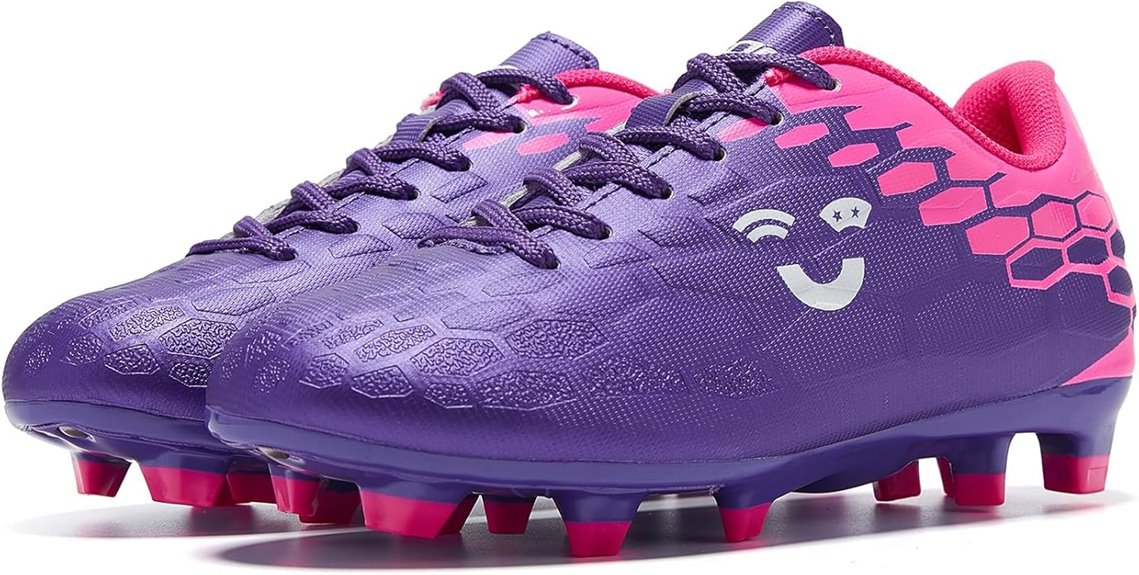 kids lightweight soccer shoes