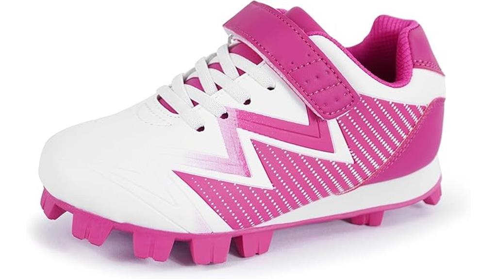 kids softball rubber cleats