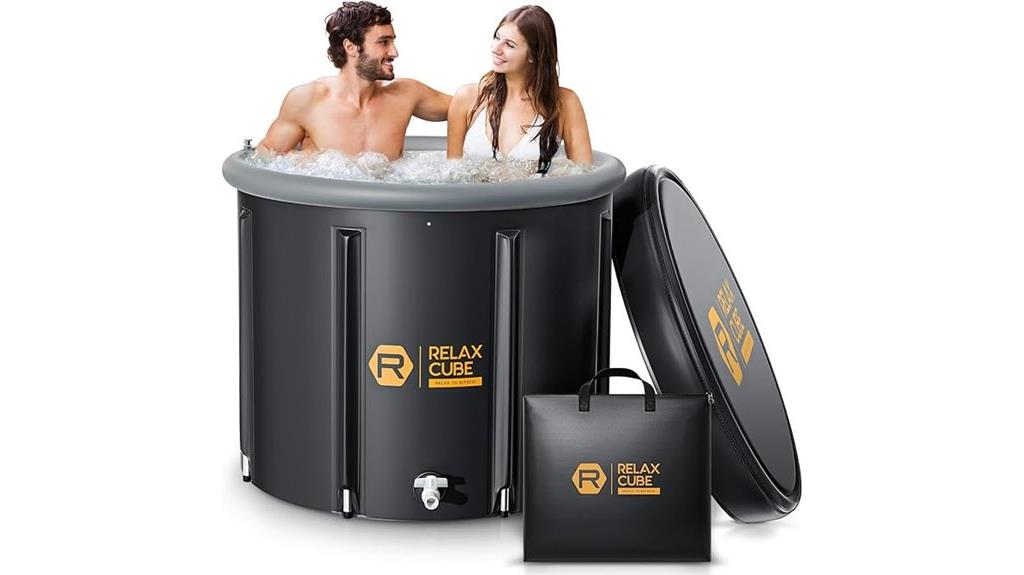 large cold plunge tub