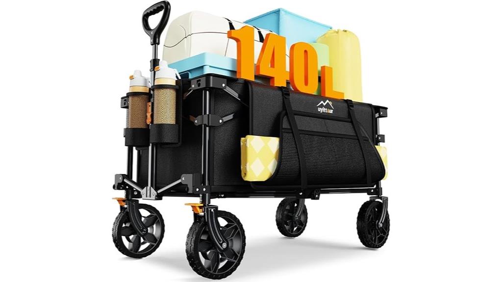 large collapsible garden wagon