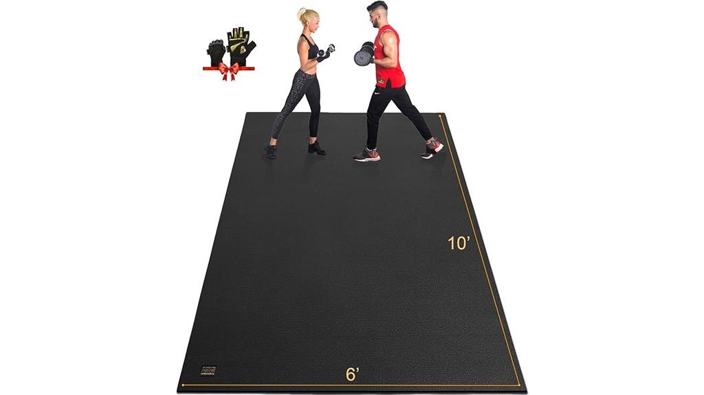 large durable exercise mats