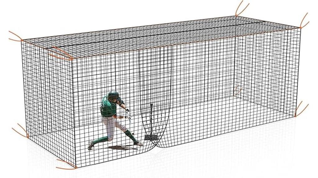 large heavy duty batting cage