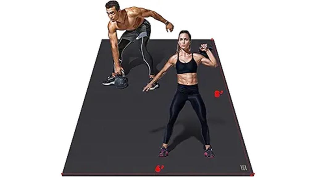 large home gym mat