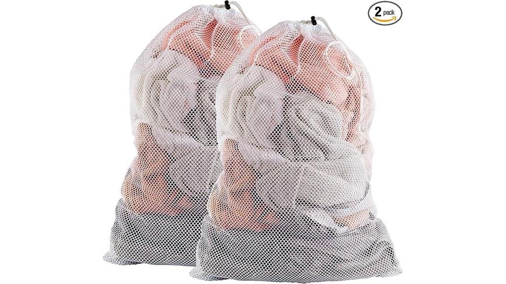 large laundry mesh bags