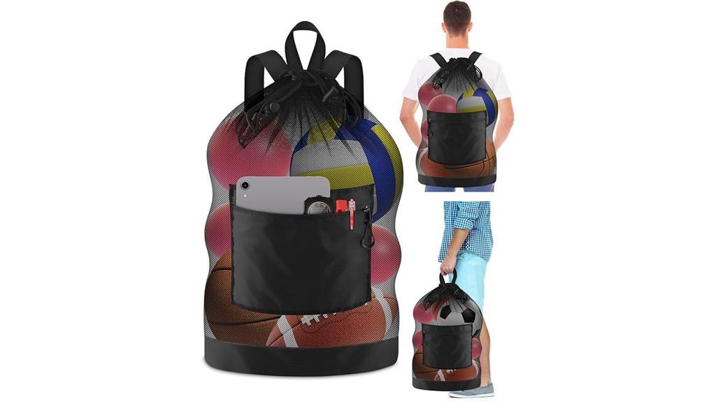 large mesh sports bag